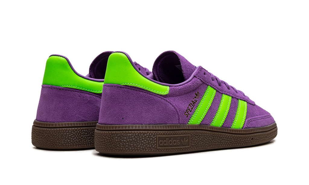 Handball Spezial Elastic WMNS "Active Purple Solar Green" JS0251
